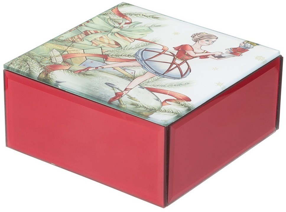 Шкатулка "арт коллекция" 12*12*6 см Lefard (453-210)