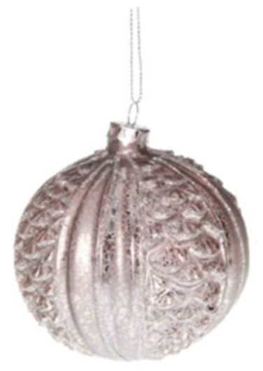 Новогодняя игрушка шар P15147, silver, GOODWILL