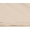 Комплект постельного белья двуспальный бежевого цвета из органического стираного хлопка из коллекции essential (69365)