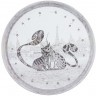 Поднос сервировочный agness "котики" 33*2,1 см (898-022)