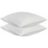 Набор наволочек из страйп-сатина из коллекции essential, 70х70 см (77143)