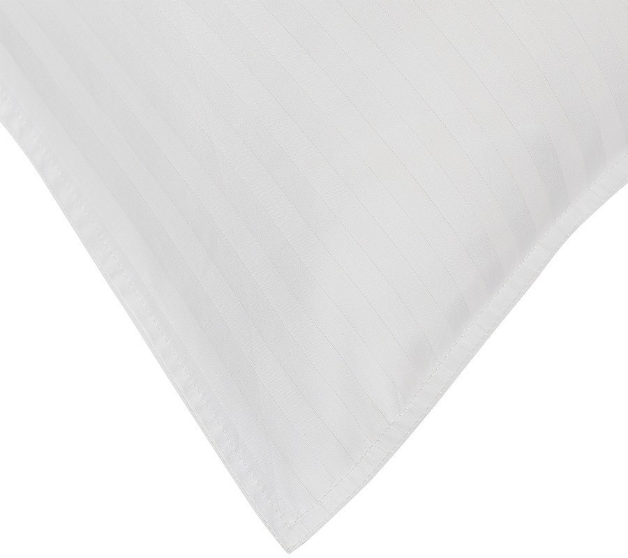 Набор наволочек из страйп-сатина из коллекции essential, 70х70 см (77143)