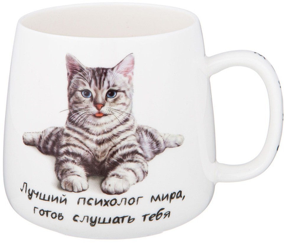 Кружка lefard "бери кота" 400 мл (85-1944)