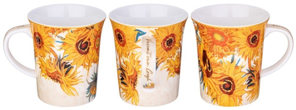 Кружка lefard "подсолнухи" (в. ван гог) 420 мл (104-1000)
