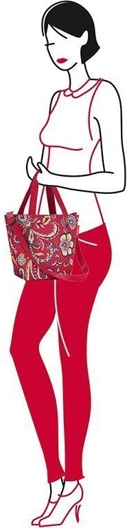 Сумка shopper xs paisley ruby (64005)