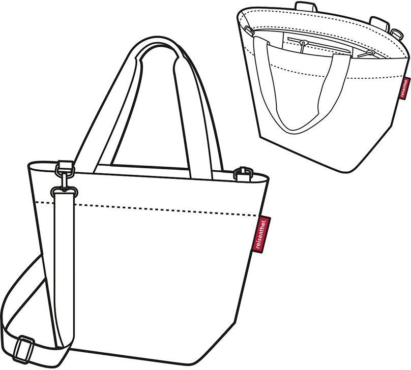 Сумка shopper xs paisley ruby (64005)