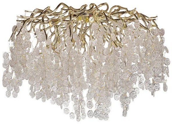 Люстра TENERA круглая потолочн. d.60*h.40см, золото (TT-00012889)