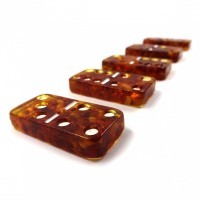 Домино (янтарь) (30099)