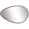 Зеркало в металл. раме золотого цвета с подсветкой LED 65*100см (TT-00012067)