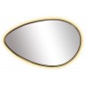 Зеркало в металл. раме золотого цвета с подсветкой LED 65*100см (TT-00012067)