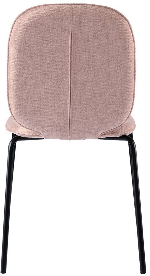 Набор из 2 стульев oswald, рогожка, бежево-розовые (74229)