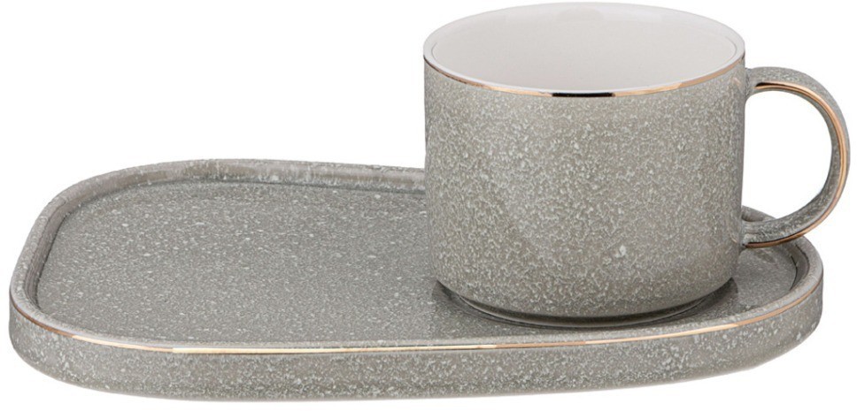 Чайная пара lefard "grain" 220 мл мятная (42-517)