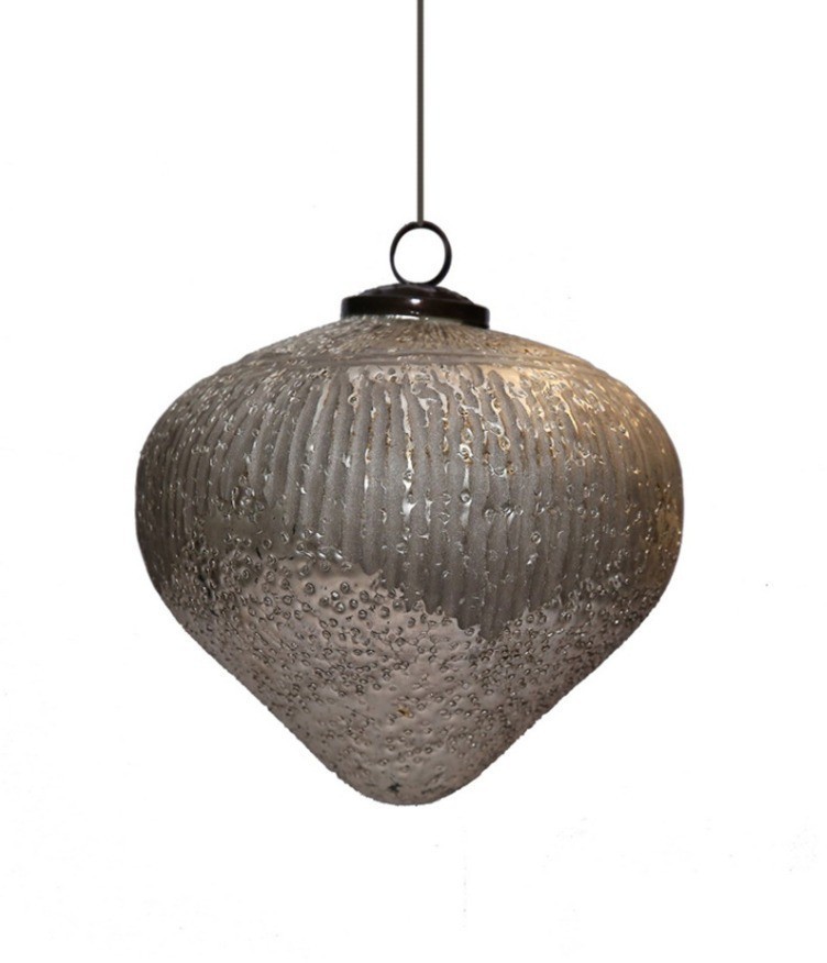 Новогодняя игрушка G19538, стекло, silver/gold, ROOMERS FURNITURE