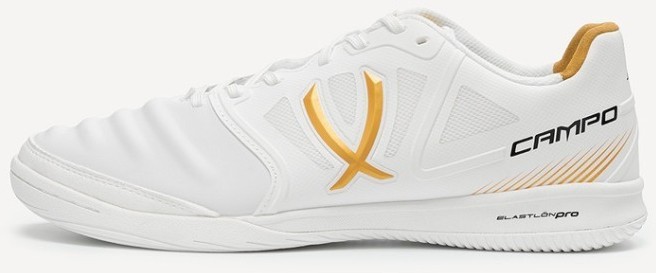 Бутсы зальные JOGEL CAMPO 2.0, белый/золотой (2131681)