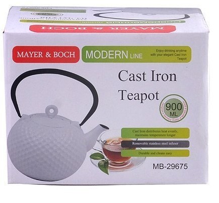 Чайник заварочный чугун 0,9 л МВ (29675)
