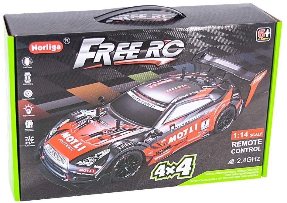 Радиоуправляемая машина для дрифта Ford Mustang 4WD 1:14 - RC-19D