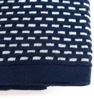 Плед из хлопка фактурной вязки essential, 130х180 см (63274)