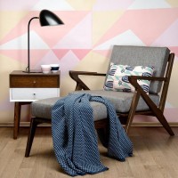 Плед из хлопка фактурной вязки essential, 130х180 см (63274)