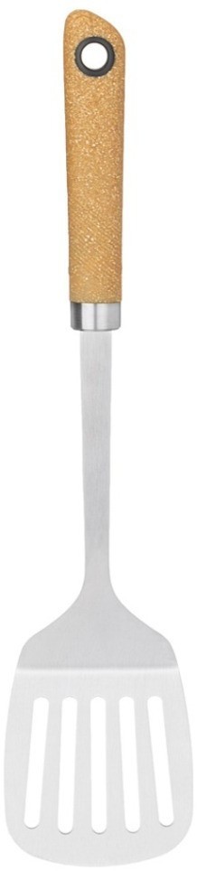 Лопатка с прорезями agness "nature" нерж сталь (671-015)