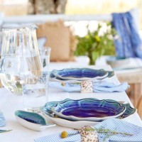 Блюдо DO220-BLU(ERA311-01818Q), керамика, blue, CASAFINA BY COSTA NOVA