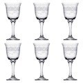 Набор бокалов для вина из 6 штук 240 мл Флёр new (MS863-07-01)