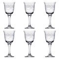 Набор бокалов для вина из 6 штук 240 мл Флёр new (MS863-07-01)