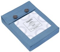 Набор наволочек из премиального сатина джинсово-синего цвета из коллекции essential, 50х70 см (79826)