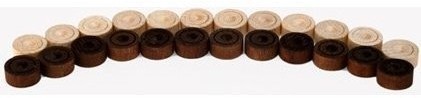 Шашки деревянные с доской (Орлов) (32482)