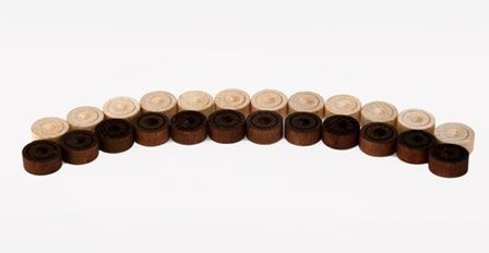 Шашки деревянные с доской (Орлов) (32482)