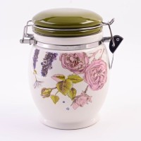 Банка для сыпучих 700мл Розовый сад LORAINE (60255)