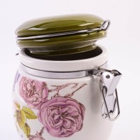 Банка для сыпучих 700мл Розовый сад LORAINE (60255)