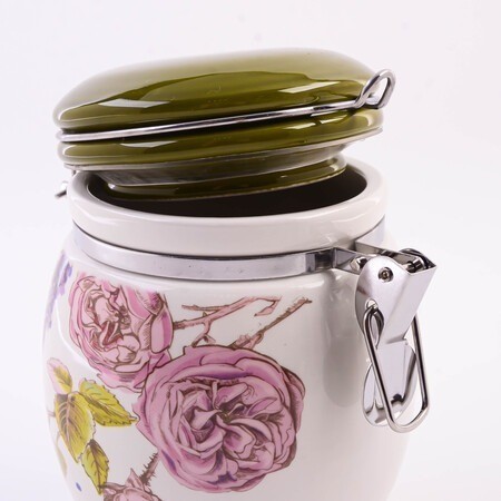 Банка для сыпучих 700мл Розовый сад LORAINE (60255)