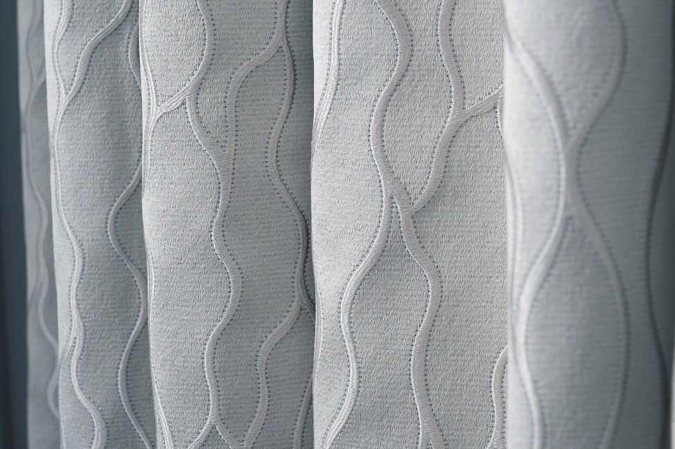 Портьера Mesh голубой 275*260 (TT-00016720)