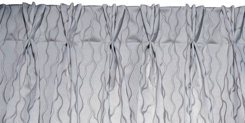 Портьера Mesh голубой 275*260 (TT-00016720)