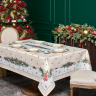 Скатерть  160х220 cm  прямоугольная, "celebration", цвет: бежевый, tm lefard, полиэстер 100% (кор=18 (986-001-20)