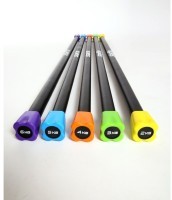 Бодибар STARFIT BB-301, 3 кг, неопреновый, черный/зеленый (1484615)