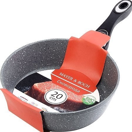 Сотейник алюм.20см мрам/крошка1,39л Mayer&Boch (30711)