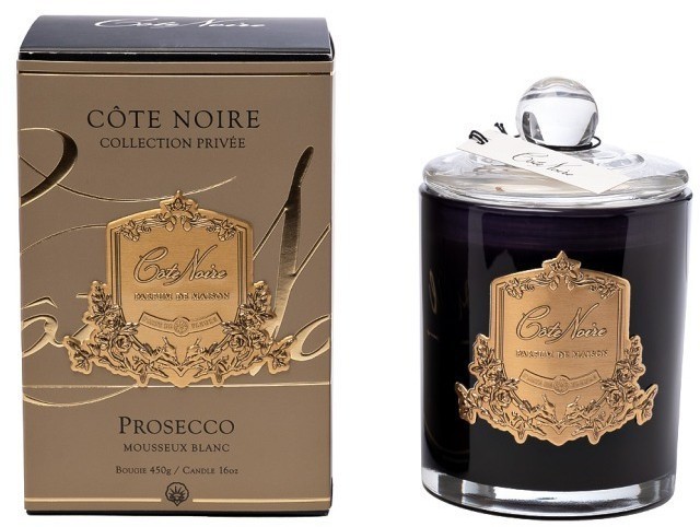 Свеча ароматическая Prosecco в стакане в упаковке 450 гр. (TT-00012705)
