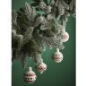 Набор ёлочных украшений с подсветкой festive embroidey из коллекции new year essential, 4 шт. (78341)