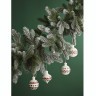 Набор ёлочных украшений с подсветкой festive embroidey из коллекции new year essential, 4 шт. (78341)