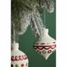 Набор ёлочных украшений с подсветкой festive embroidey из коллекции new year essential, 4 шт. (78341)