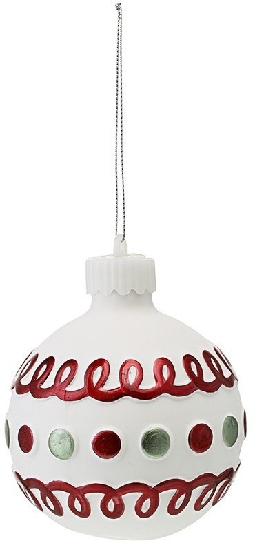 Набор ёлочных украшений с подсветкой festive embroidey из коллекции new year essential, 4 шт. (78341)