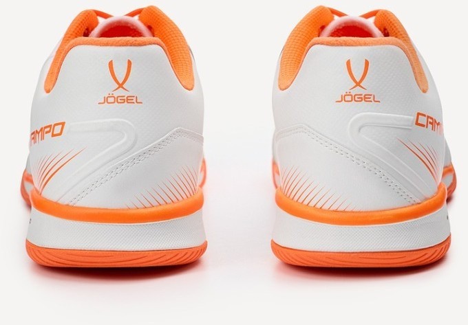 Бутсы зальные JÖGEL CAMPO White/orange (2117861)