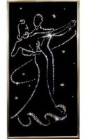 Картина Вальс с кристаллами Swarovski (1066)