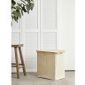 Корзина для белья с двумя отделениями neat twin, 53,5х33х53 см, молочная (77873)