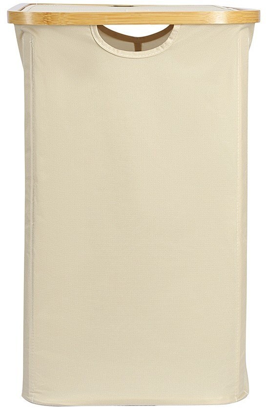 Корзина для белья с двумя отделениями neat twin, 53,5х33х53 см, молочная (77873)