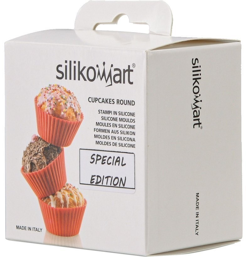 Набор силиконовых форм для приготовления кексов cupcake, 83 мл, 6 шт. (70182)
