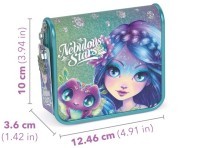 Серия Nenuphia: Кошелек для девочек, с картхолдером и отделением для монет (12623_NSDA)