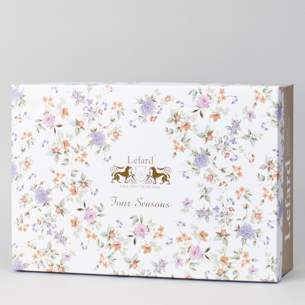 Чайный набор lefard "времена года" на 6 пер. 12 пр. 250 мл серый (42-567)