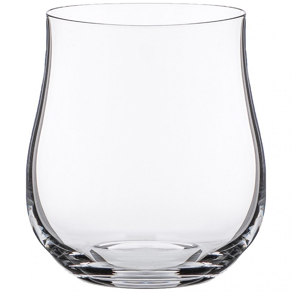 Набор бокалов для воды/виски  350мл из 6 штук "tulipa" высота=10 см. Bohemia Crystal (674-765)